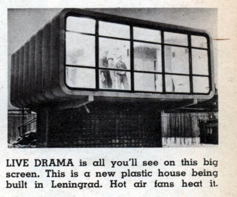 Illustration for article titled Plastic Homes from the Days When Plastic Was the Future